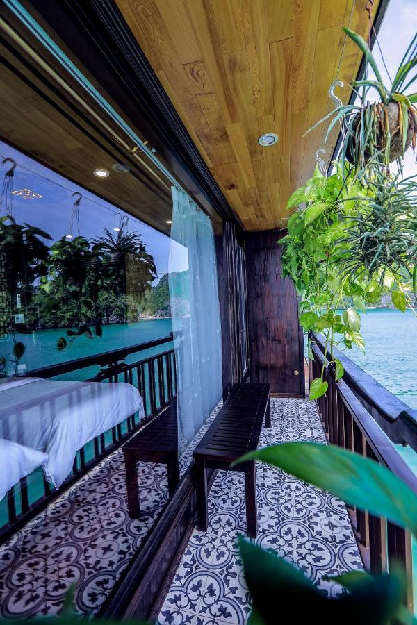 Cozy Boutique Cruise Hotell Dong Khe Sau Eksteriør bilde