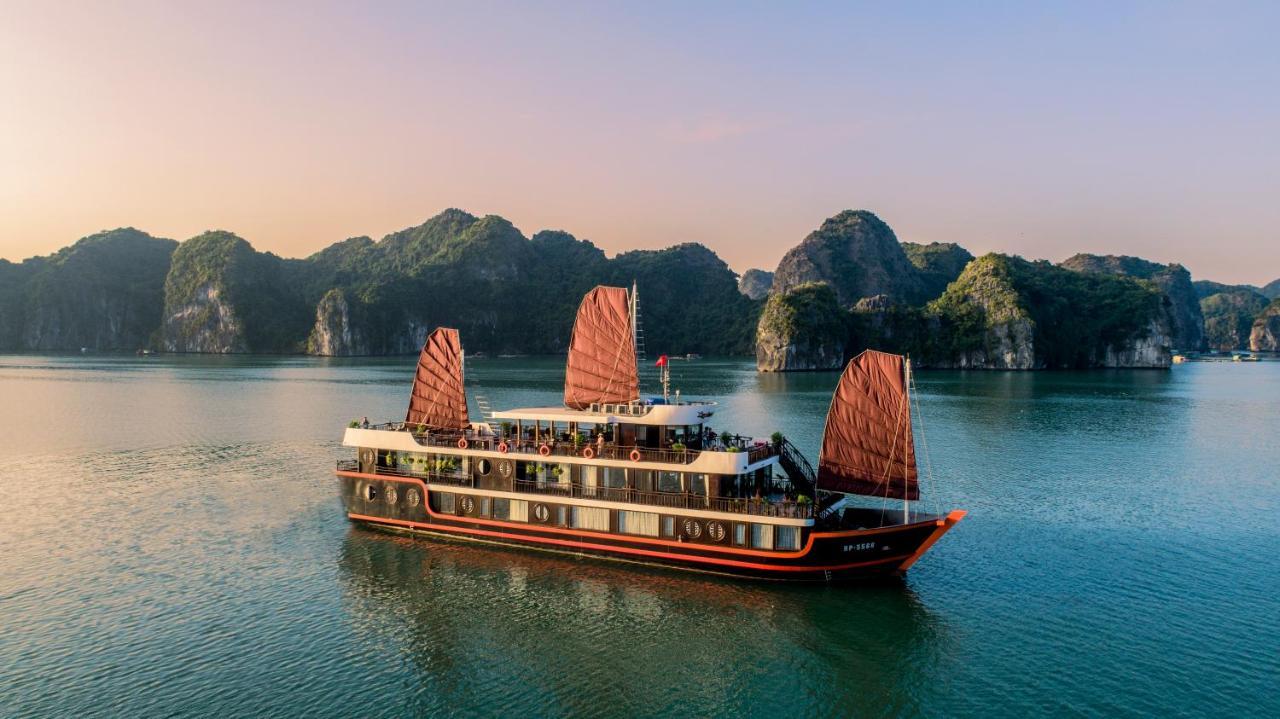 Cozy Boutique Cruise Hotell Dong Khe Sau Eksteriør bilde